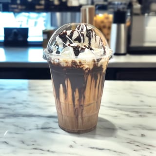 Dark Chocolate Mocha (16 oz) - Iced